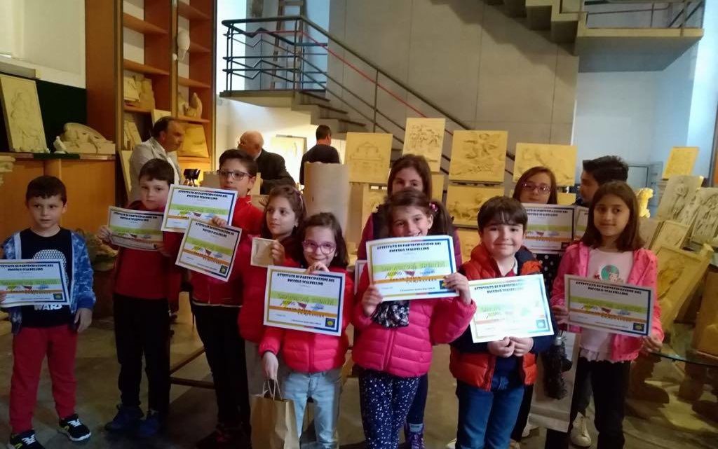 Primo laboratorio “Scopro, Creo e Invento con la Pietra Campanedda” Primo laboratorio “Scopro, Creo e Invento con la Pietra Campanedda”