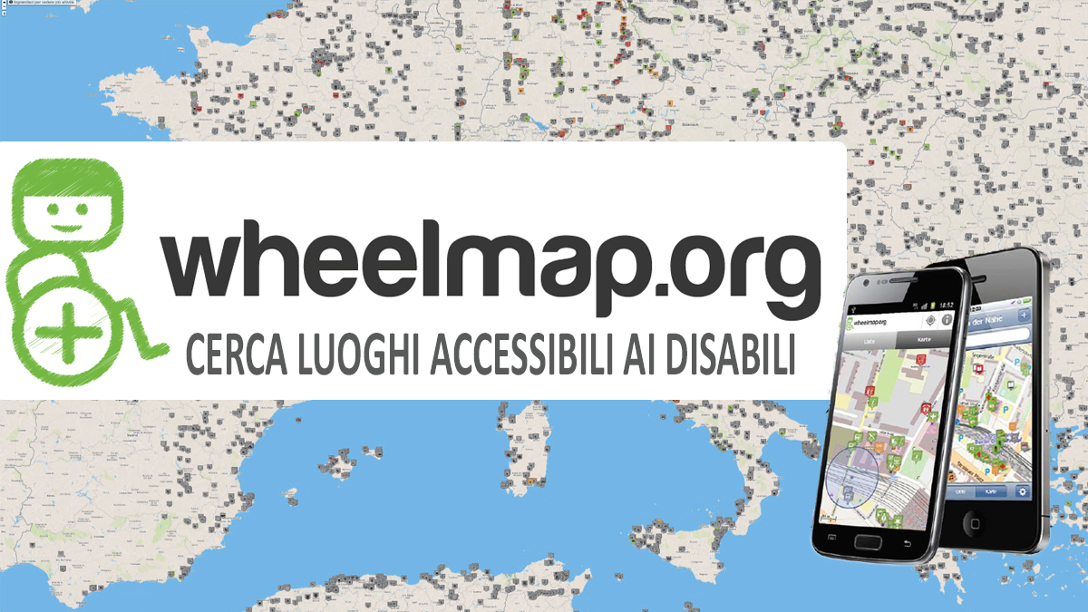 Wheelmap – Cerca luoghi accessibili ai disabili