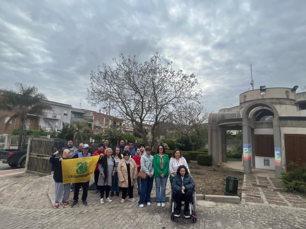 Il “Giardino degli aromi”, un’area verde presso il parco giochi inclusivo di Vita